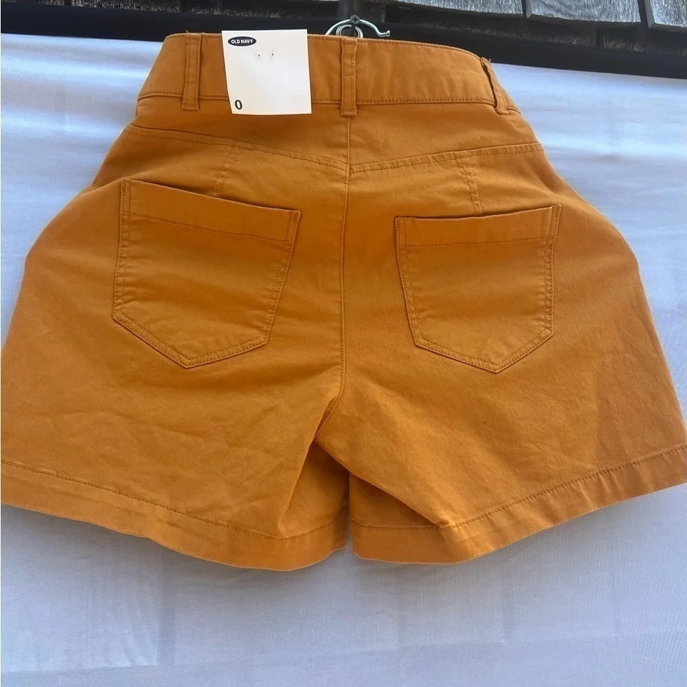 Old Navy Women High Waisted Button Fly Twill Short NWT - Picture 7 of 11